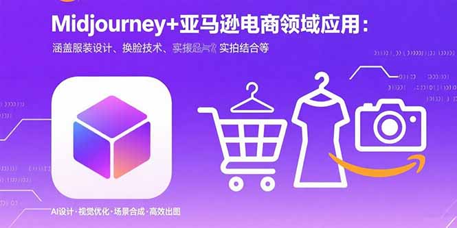 Midjourney+电商领域商业应用：涵盖服装设计、换脸技术、实拍结合等-白蛇网赚