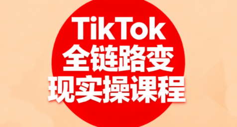 小杨老师·TikTok全链路变现实操课程-白蛇网赚