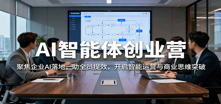 AI智能体创业营:聚焦企业AI落地,助全员提效,开启智能运营与商业思维突破-白蛇网赚