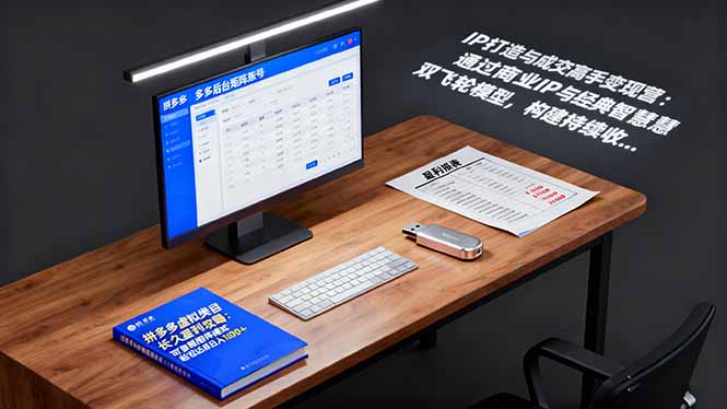 IP打造与成交高手变现营:通过商业IP+经典智慧双飞轮模型 构建持续收钱系统-白蛇网赚