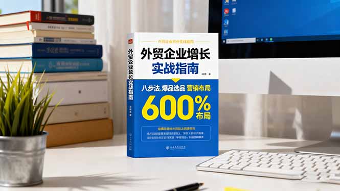 外贸企业增长实战指南，八步法、爆品选品、营销布局，业绩增长300%-白蛇网赚
