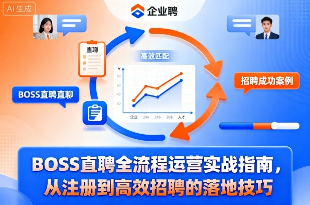 BOSS直聘全流程运营实战指南，从注册到高效招聘的落地技巧-白蛇网赚