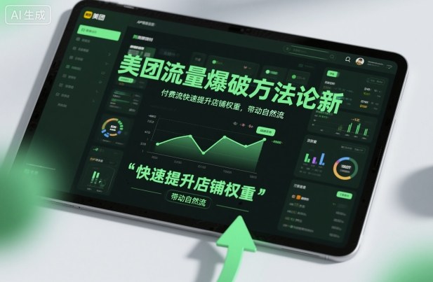 美团流量爆破方法论,付费流快速提升店铺权重,带动自然流-魔逗项目网