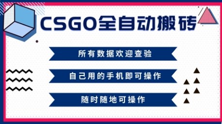 CSGO全自动搬砖,年底钱回家好项目,当天可拿到结果,新手小白轻松月入1W+【揭秘】-魔逗项目网