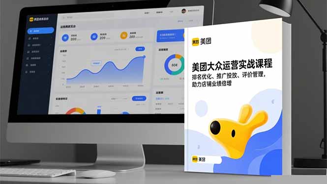美团大众运营实战课程，排名优化、推广投放、评价管理，助力店铺业绩倍增-白蛇网赚