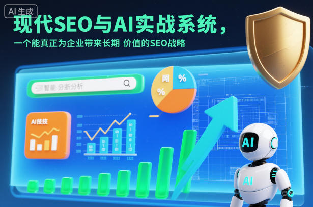 现代SEO与AI实战系统，一个能真正为企业带来长期价值的SEO战略(英语+中文字幕)-白蛇网赚