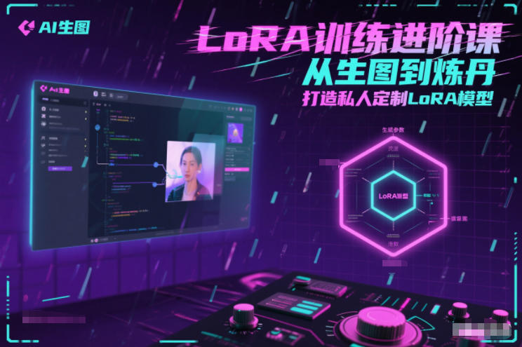 LoRA训练进阶课,从生图到炼丹,打造私人定制LoRA模型-白蛇网赚