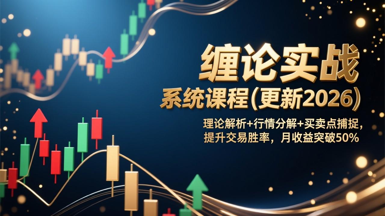 缠论实战系统课程(更新2026-白蛇网赚