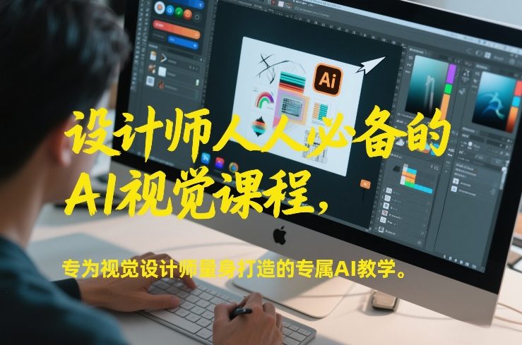 设计师人人必备的AI视觉课程，专为视觉设计师量身打造的专属AI教学-白蛇网赚