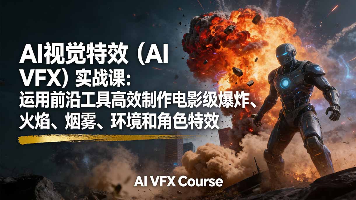 AI视觉特效(AI VFX-白蛇网赚
