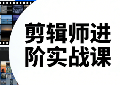 剪辑师进阶实战课(更新23年-25年)-白蛇网赚