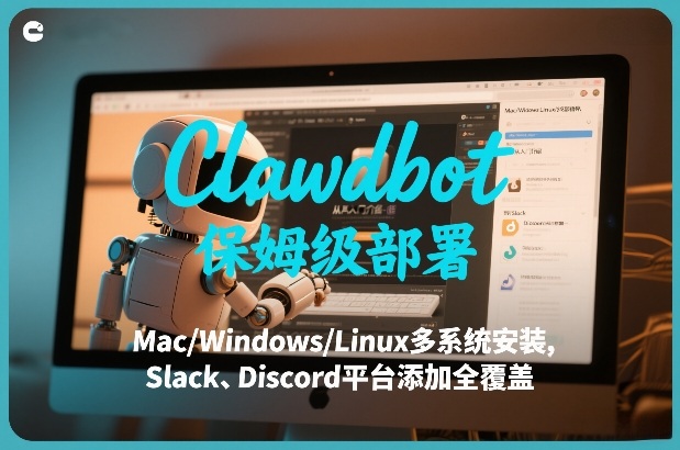 Clawdbot保姆级部署，从入门介绍、Mac/Windows/Linux多系统安装，到Slack、Discord平台添加全覆盖-白蛇网赚