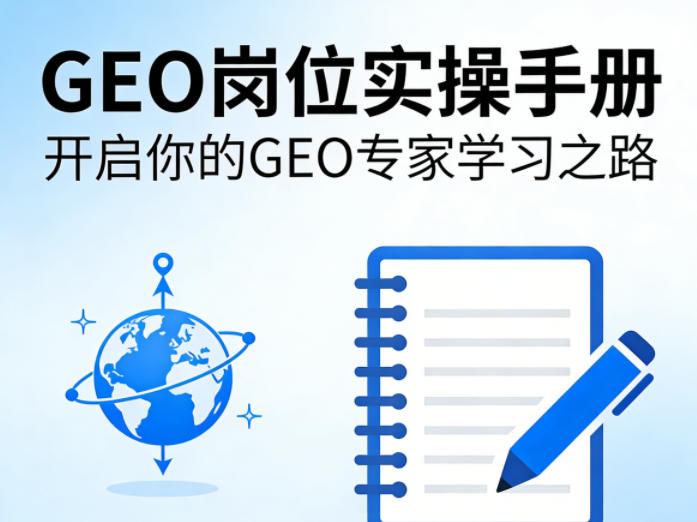 GEO岗位实操手册，开启你的GE0专家学习之路网赚项目-副业赚钱-互联网创业-资源整合青创网