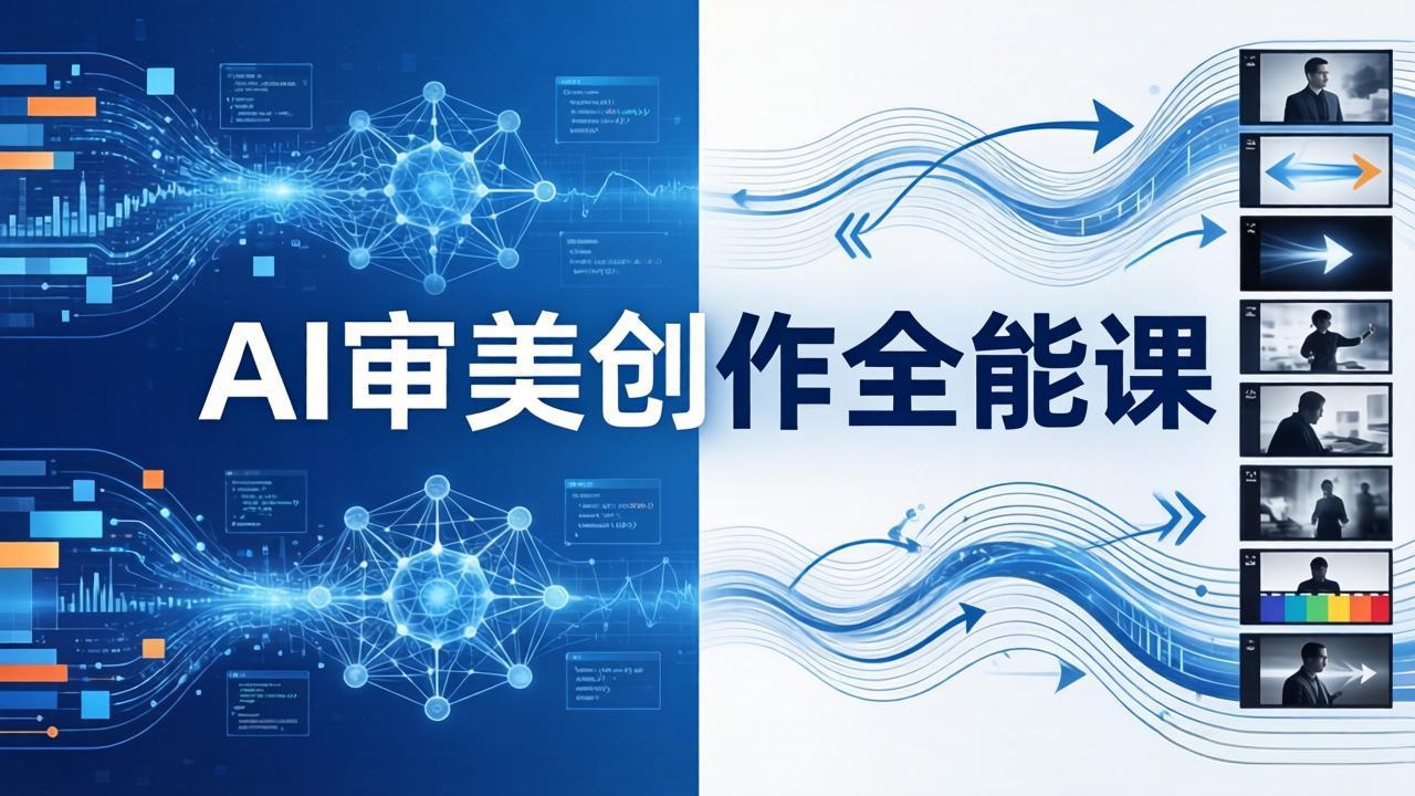 AI审美创作全能课：MJ+Seedance+模型训练+影视分镜+编剧，一站式掌握AI艺术创作网赚项目-副业赚钱-互联网创业-资源整合青创网