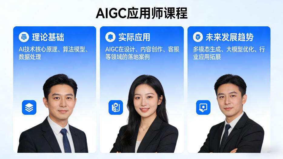 AIGC应用师课程，覆盖了AI技术的理论基础、实际应用、以及未来发展趋势(更新)网赚项目-副业赚钱-互联网创业-资源整合青创网