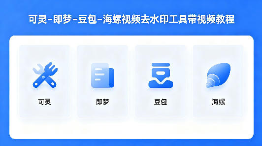 可灵–即梦–豆包–海螺视频去水印工具带视频教程网赚项目-副业赚钱-互联网创业-资源整合青创网