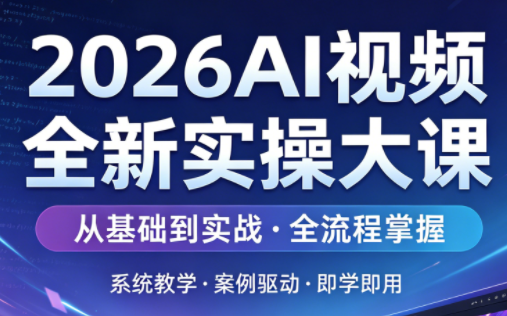 2026AI视频全新实操大课-白蛇网