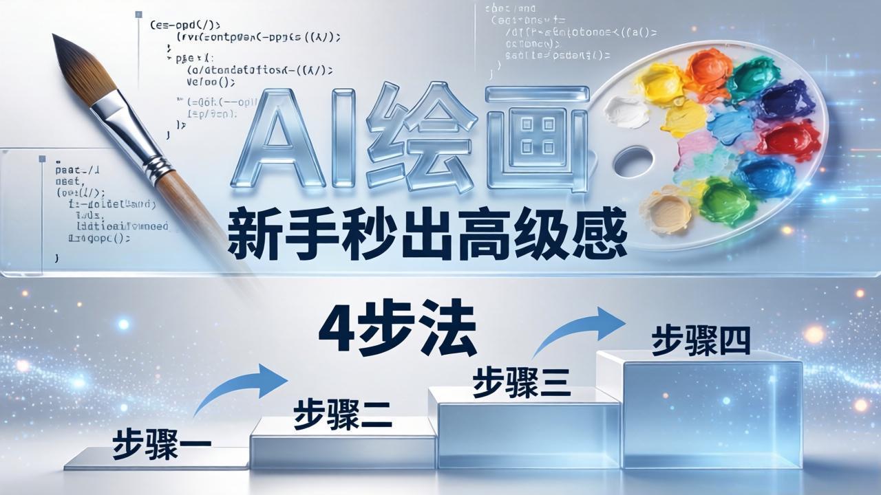 AI绘画入门别再硬磕了！即梦4步法：万能提示词公式+BRTR框架，新手秒出高级感网赚项目-副业赚钱-互联网创业-资源整合青创网