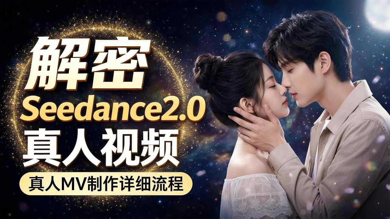 Seedance 2.0解密教程：零基础制作真人MV全流程-白蛇网