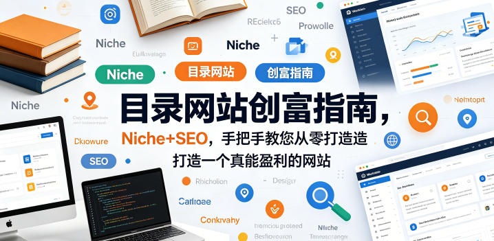 目录网站创富指南，Niche+SEO，手把手教您从零打造打造一个真能盈利的网站【原创双语字幕】-白蛇网