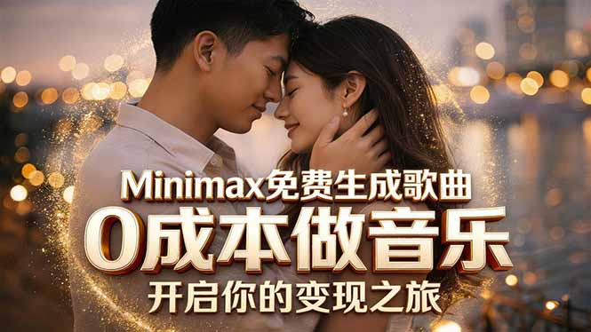 Minimax免费生成歌曲实测！0成本做音乐，说唱流行Lofi一键生成-白蛇网
