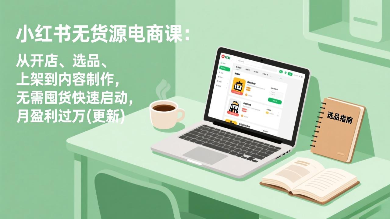 小红书无货源电商课(5月12更新-白蛇网