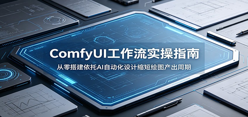 ComfyUI 工作流实操指南：从零搭建依托AI自动化设计缩短绘图产出周期-白蛇网