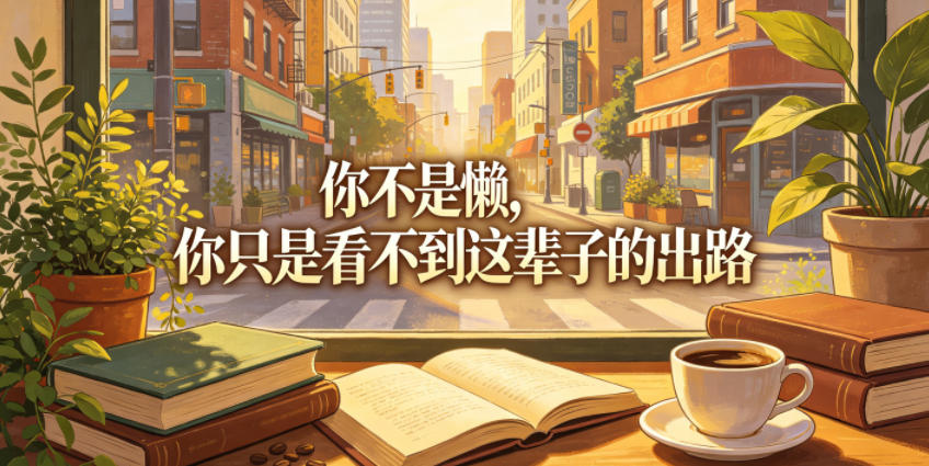 付费文章：你不是懒，你只是看不到这辈子的出路-白蛇网