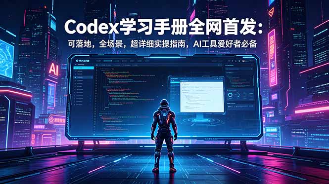 Codex学习手册全网首发：可落地，全场景，超详细实操指南，AI工具爱好者必备-白蛇网
