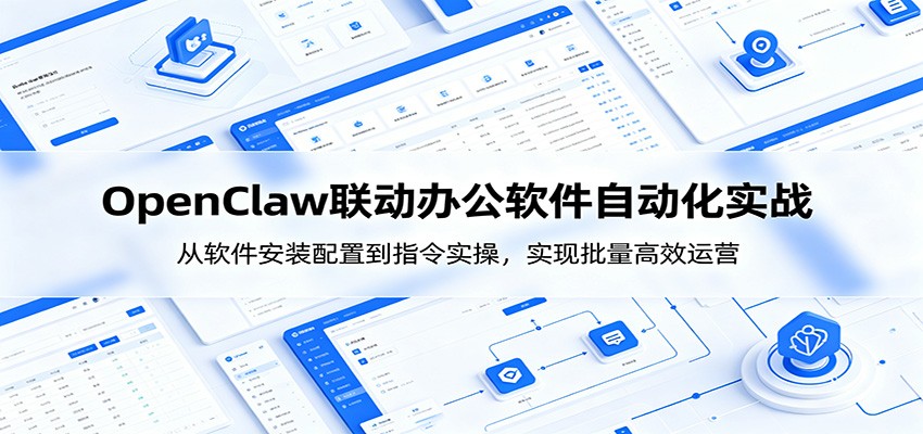 OpenClaw自动化实操课：从软件安装配置到指令实操，实现批量高效运营-白蛇网