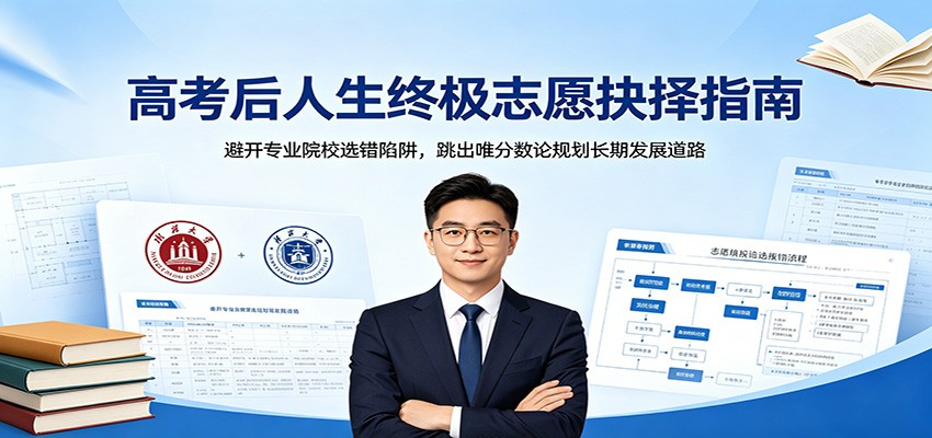 高考后人生终极志愿抉择指南：避开专业院校选错陷阱，跳出唯分数论规划长期发展道路-白蛇网