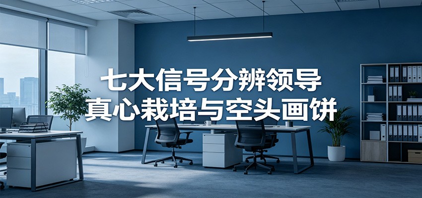 付费文章《七大信号分辨领导真心栽培与空头画饼》读懂管理背后人性逻辑-白蛇网