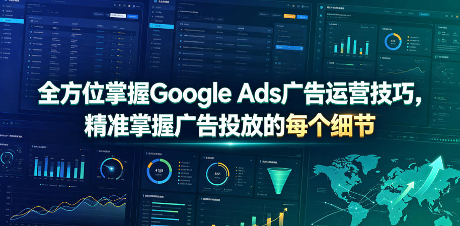 全方位掌握Google Ads广告运营技巧，精准掌握广告投放的每个细节【原创双语字幕】-白蛇网