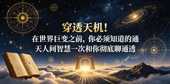 付费文章：穿透天机！在世界巨变之前，你必须知道的通天人间智慧一次和你彻底聊通透-白蛇网