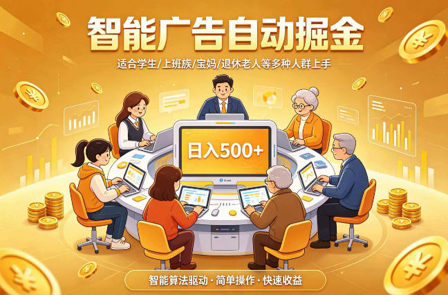 2026年最好做的项目：自动掘金项目，小白轻易上手，单日轻松收入500+【揭秘】-白蛇网