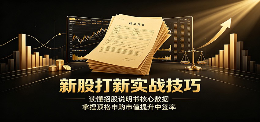 新股打新实战技巧：读懂招股说明书核心数据，拿捏顶格申购市值提升中签率-白蛇网