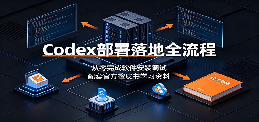 Codex部署落地全流程：从零完成软件安装调试，配套官方橙皮书学习资料-白蛇网