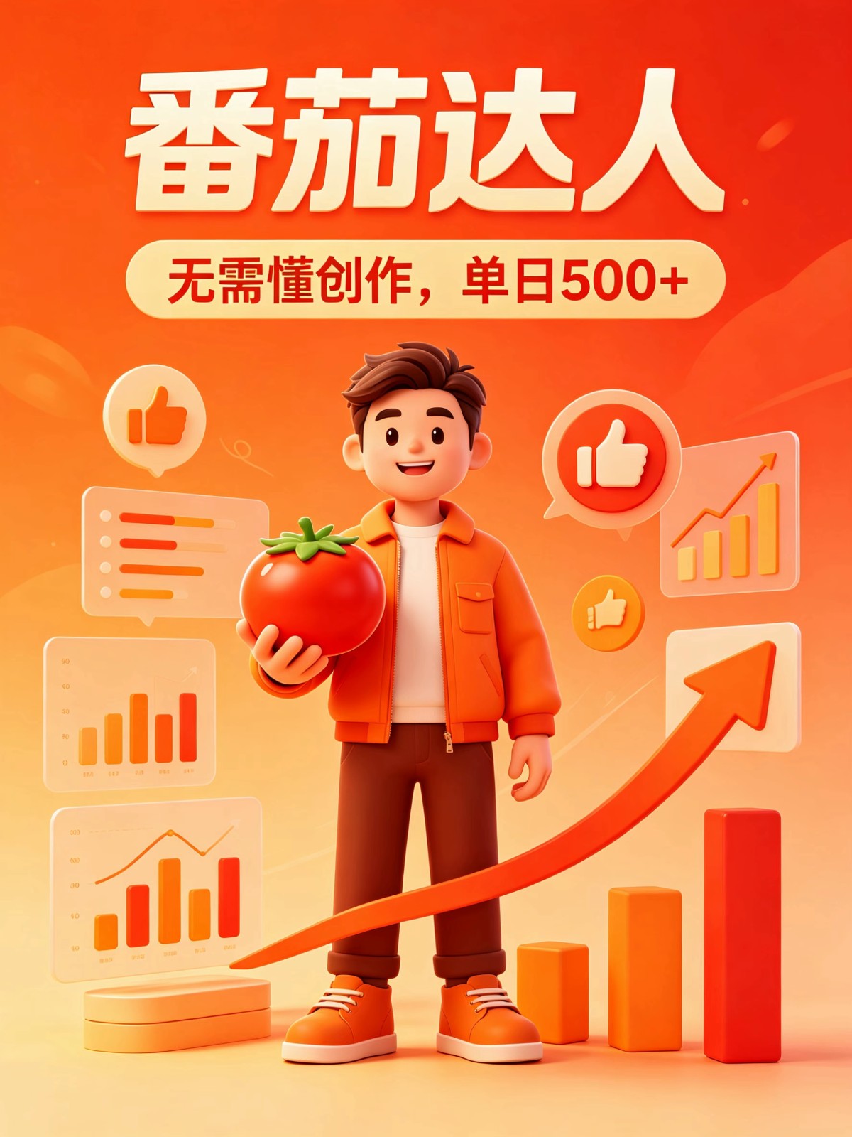番茄小说达人全自动变现，普通人轻松日入500+-白蛇网
