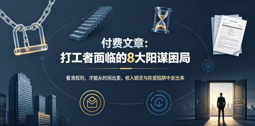 付费文章:打工者面临的8大阳谋困局-白蛇网