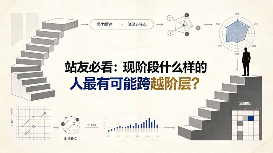 付费文章:站友必看:现阶段什么样的人最有可能跨越阶层?-白蛇网