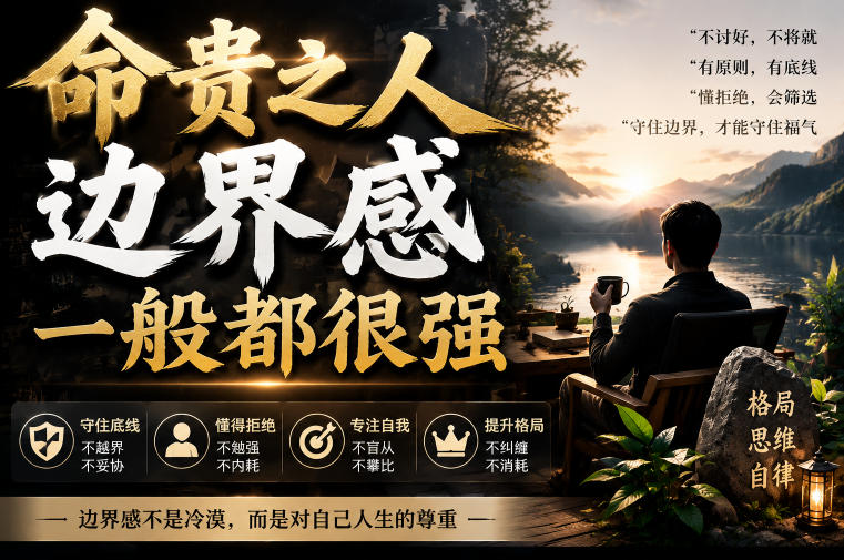 付费文章：命贵之人，边界感一般都很强-白蛇网
