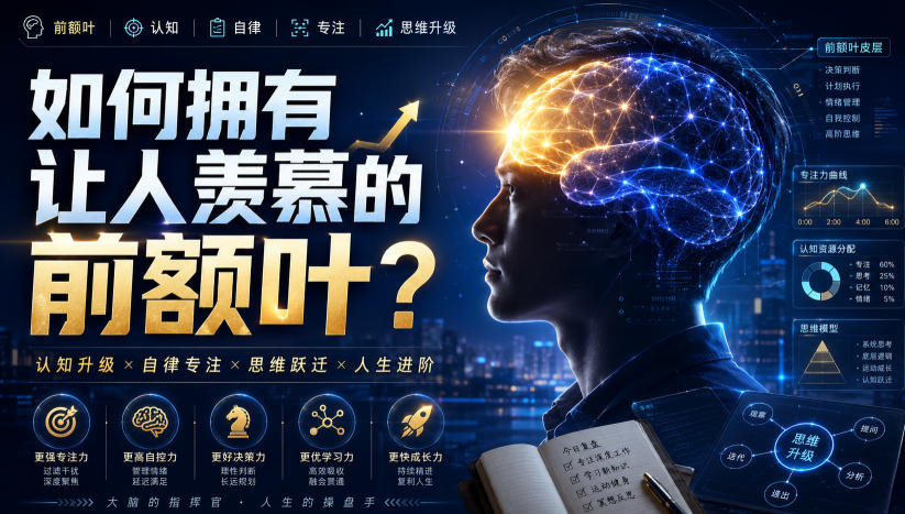 付费文：如何拥有让人羡慕的前额叶？-白蛇网
