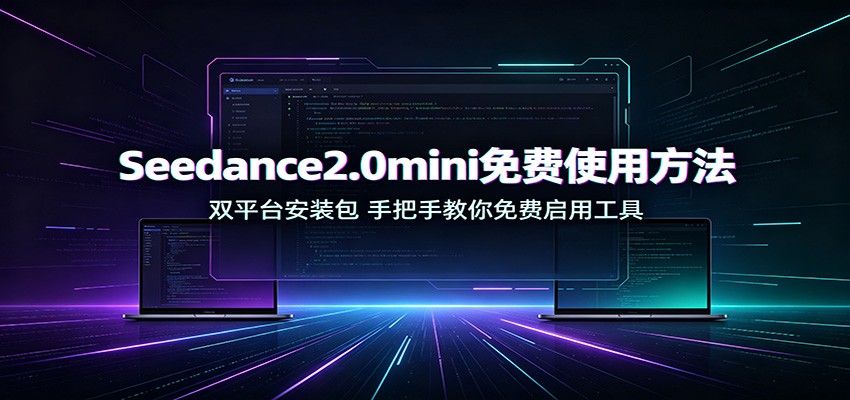 Seedance2.0mini免费使用方法：双平台安装包，手把手教你免费启用工具-白蛇网