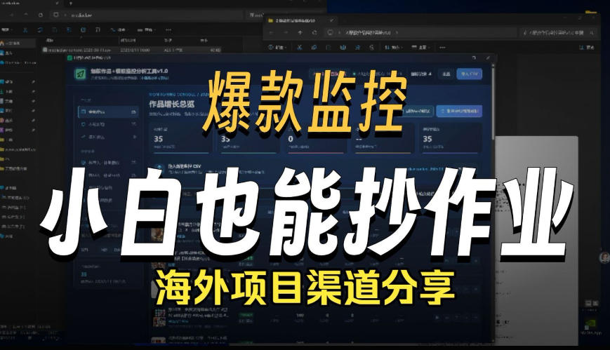 抖音爆款数据监控工具_海外网盘拉新渠道-白蛇网