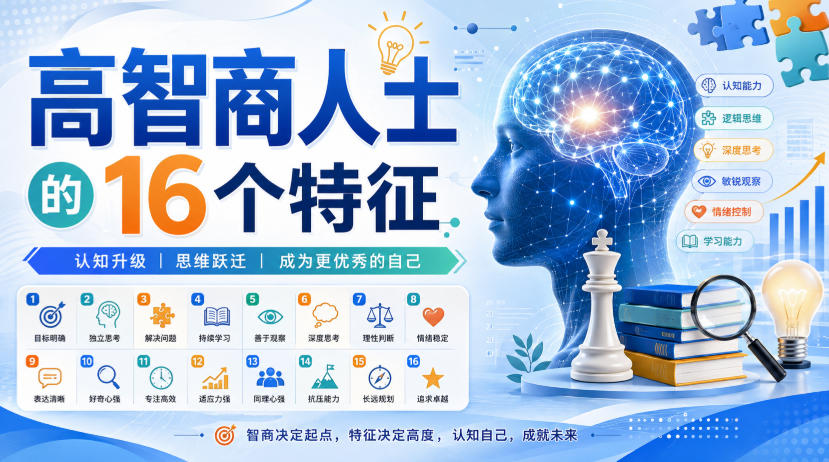 付费文章：高智商人士的16个特征-白蛇网
