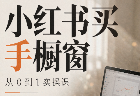 大糖老师·小红书买手橱窗从0到1实操课-白蛇网