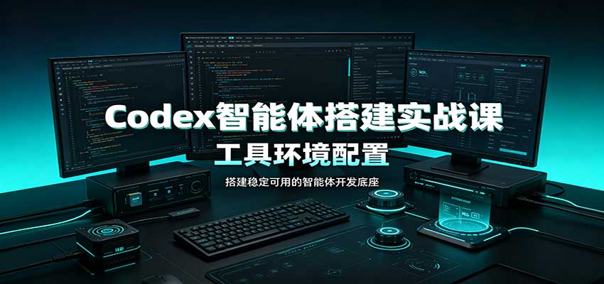 Codex智能体搭建实战课：工具环境配置，自定义技能开发，多业务自动化教学-白蛇网
